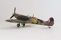 Supermarine Spitfire die-cast mini model replica Royalty Free Stock Photo