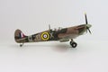 Supermarine Spitfire die-cast mini model replica Royalty Free Stock Photo