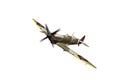 Supermarine Spitfire isolated on white background Royalty Free Stock Photo