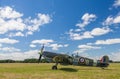 Supermarine Spitfire Mark IXb British World War Two Fighter Plane Royalty Free Stock Photo