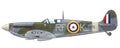 Supermarine Spitfire Mk. VB Royalty Free Stock Photo