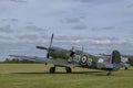 The Supermarine Spitfire is the Royal Air Force`s most iconic fighter plane Royalty Free Stock Photo