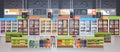 Supermarket Aisle With Shelves, Grocery Items, Shopping, Retail And Consumerism Concept