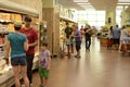 Supermarket Aisle View Royalty Free Stock Photo