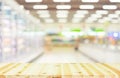 Supermarket blurred background Royalty Free Stock Photo