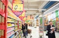 Supermarket in China Royalty Free Stock Photo