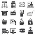 Supermarket icons