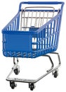 Supermarket Pushcart Cutout