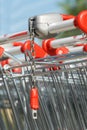 Supermarket Trolley Royalty Free Stock Photo