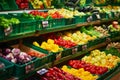 Supermarket vegetables Royalty Free Stock Photo