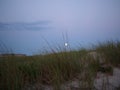 Supermoon as seen from Fire Island , Long Island NY