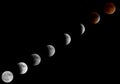 Supermoon Eclipse Royalty Free Stock Photo