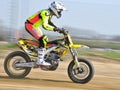 Supermoto Panning Royalty Free Stock Photo