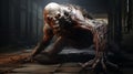 Supernatural Creature Battle In Haunting Unreal Engine Setting