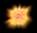 Supernova blast Royalty Free Stock Photo