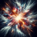 Supernova Burst Explosions of light and energy bursting forth