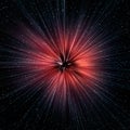 Supernova explosion in Space Royalty Free Stock Photo