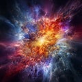 Supernova Rapture: Splendor Unleashed in an Explosive Burst