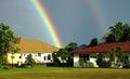 Supernumerary rainbows Royalty Free Stock Photo