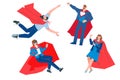 Superpowers possessed by successful business people. Business people superheroes