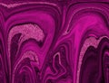 Glittery sparkled vivid purple pink abstract liquified background wallpaper graphic art Royalty Free Stock Photo
