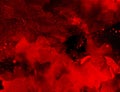 Red jittery watercolor blood paint liquified abstract vivid background wallpaper graphi