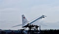 Supersonic aircraft Tupolev TU-144 Royalty Free Stock Photo