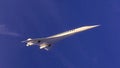 Supersonic flight, the plane to travel faster than ever. Airplane