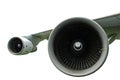 Supersonic Jet Engines Royalty Free Stock Photo