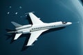 Supersonic Jet In Flight 041125 Royalty Free Stock Photo