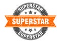 superstar stamp Royalty Free Stock Photo