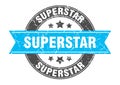 superstar stamp Royalty Free Stock Photo