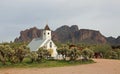 In Superstition Mountain Museum Royalty Free Stock Photo