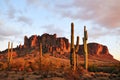 Superstition Mountain Sunset