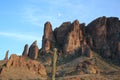 Superstition Mountains Royalty Free Stock Photo