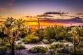 Superstition Mountains Arizona Royalty Free Stock Photo