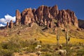 Superstition Mountains Royalty Free Stock Photo
