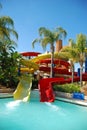 Supertube at holiday resort Royalty Free Stock Photo