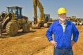 Supervising On Construction Site Royalty Free Stock Photo