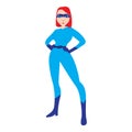 Superwoman cartoon character