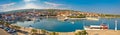 Supetar on Brac island panoramic view Royalty Free Stock Photo