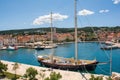 Supetar Harbour, Brac Island, Croatia Royalty Free Stock Photo