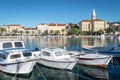 Supetar town, Brac island, Croatia Royalty Free Stock Photo