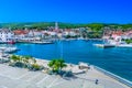 Supetar town on Island Brac, Croatia. Royalty Free Stock Photo