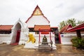 SUPHANBURI, THAILAND - OCTOBER 1, 2018: Black Rahu with golden l