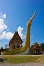 Suphannahong buddhist church Royalty Free Stock Photo