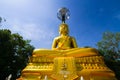 The Suphatthara Bophit Buddha at Khao Kradong Forest Park in Bur