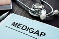 Medigap Supplement Health Insurance papers