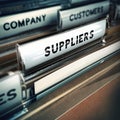 Suppliers Management Concept Royalty Free Stock Photo