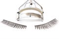 Supplies for curling eyelashes and false eyelashes